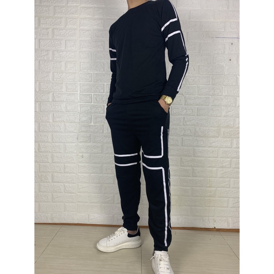 Bộ Nỉ Nam - Bộ Thu Đông Nam Chất Liệu Nỉ Bóng Lót Mềm Mịn - BD161 - Xưởng May Trung Kiên