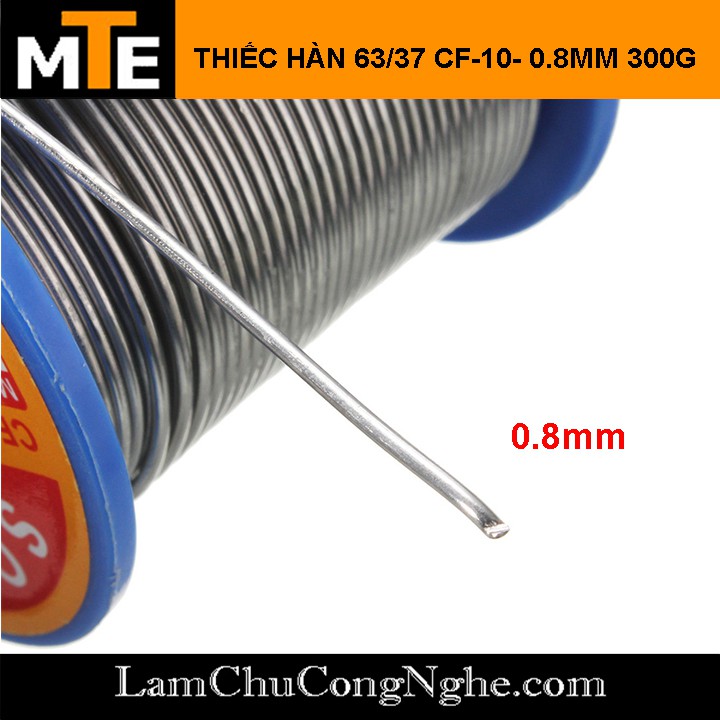 Thiếc hàn 63% CF-10 Dây 0.8mm Flux 2%