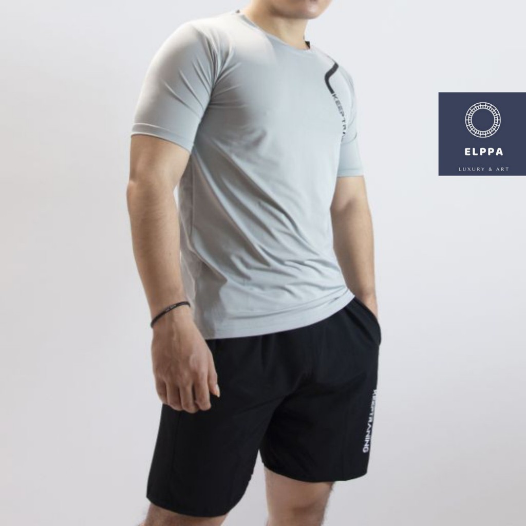 Bộ quần áo thể thao set đồ nam thun lạnh mùa hè mặc nhà BTT13 - ELPPA