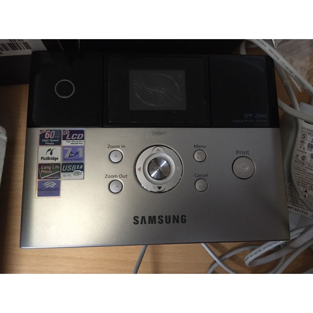 🌟QUA SỬ DỤNG🌟 BÁN XÁC Máy in ảnh SAMSUNG SPP 2040 Canon Selphy CP1200 KÈM GIẤY IN ẢNH, KHAY IN , NGUỒN 24V 1.7A 1,7A