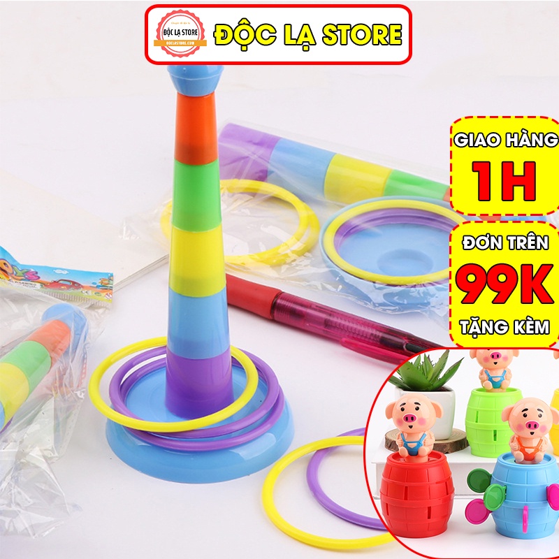 Đồ chơi ném vòng cho bé - Đồ chơi rèn luyện kĩ năng