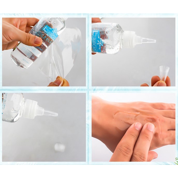 Gel bôi trơn Ceele Massage Body Lubricant mát lạnh trơn mướt chai to 200ml