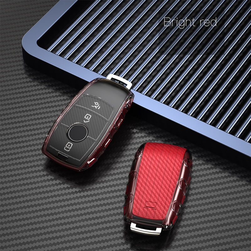 Bao Da Tpu Bảo Vệ Chìa Khóa Xe Hơi Mercedes-Benz C260L E200L E300L