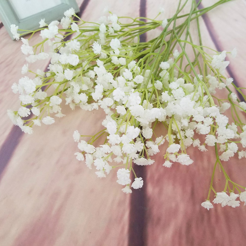 Hoa thạch anh nhựa nhân tạo trang trí tiệc cưới, sinh nhật