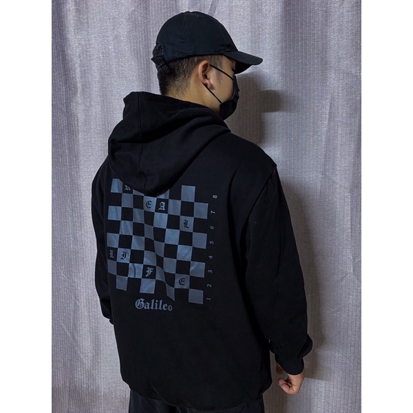 Áo hoodie Is the real life caro áo nỉ lót lông, form rộng unisex nam nữ ,streetstyle áo hoodie nữ nam essentials dày mũ | BigBuy360 - bigbuy360.vn