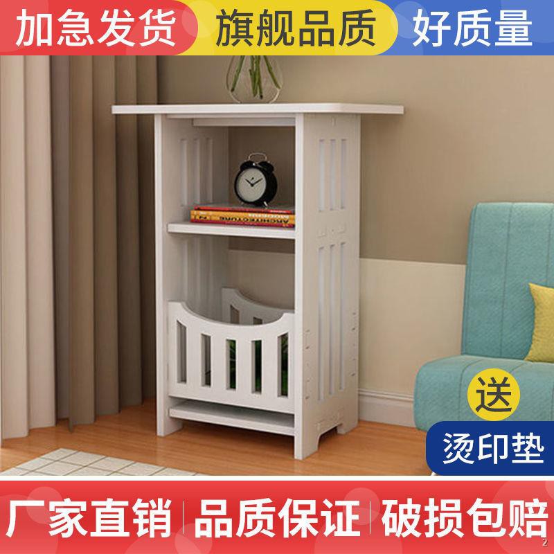 ✷✁ↂBàn cà phê đa năng kiểu Âu, để đồ phòng khách , sofa cạnh mini tròn nhỏ ngủ đầu giường chung cư vuông