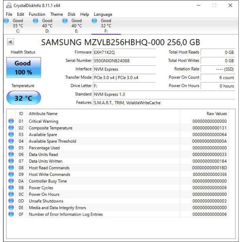 Ổ cứng SSD M.2 PCIe NVMe Samsung PM981a | BigBuy360 - bigbuy360.vn