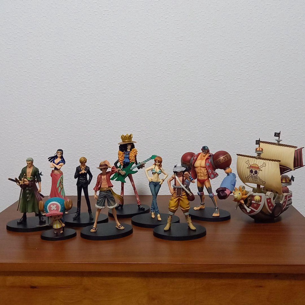 Mô hình One Piece chính hãng - Team Mũ Rơm sau Time Skip ver DXF