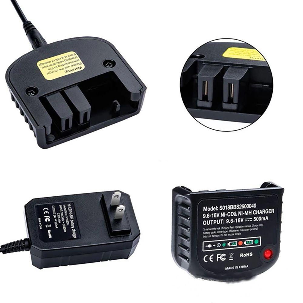 BTLIMER Bộ Sạc Pin Li-ion / Ni-CD Màu Đen Thông Dụng Cho Li-ion