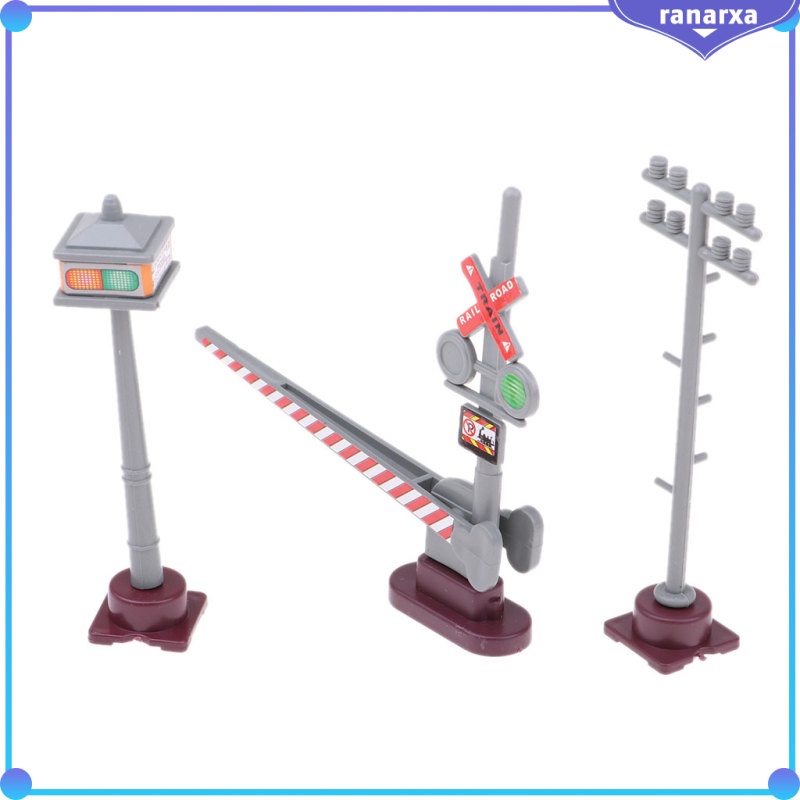 Đồ Chơi Biển Báo Giao Thông Mini DIY Giáo Dục Cho Bé
