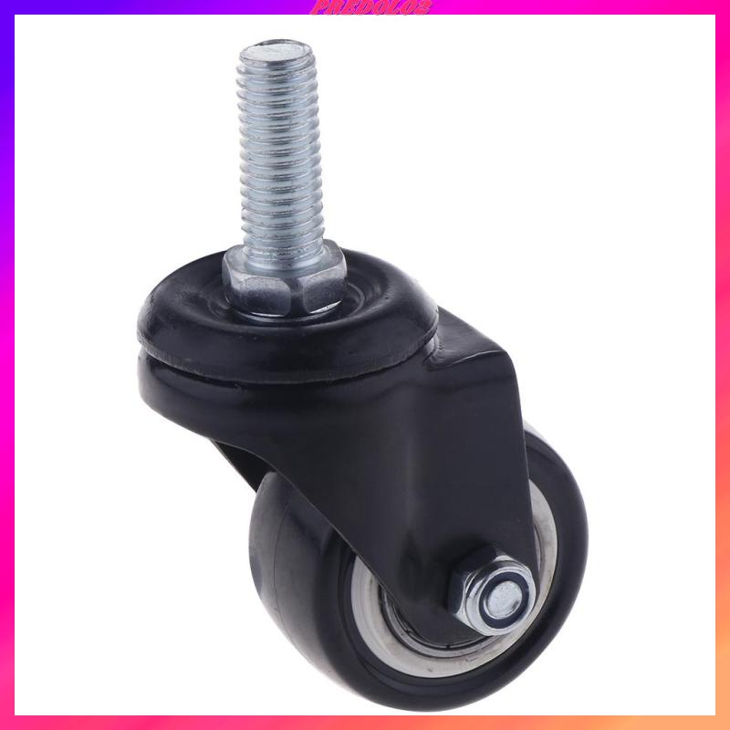 [Predolo2] Bánh Xe Cao Su Xoay 1.5 &quot;M10 Thay Thế Cho Ghế Xe Đẩy