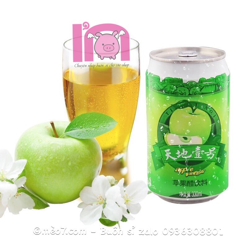 ivn159 Nước Táo Lên Men Tian Di No 1 - 330ml nước uống giấm táo giảm cân tốt cho sức khoẻ thiên địa nhất hạo có tem nhãn | BigBuy360 - bigbuy360.vn