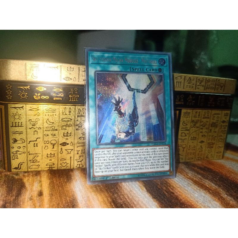 thẻ bài: Sky Striker Mecha Modules - Multirole - DASA-EN038 - Secret Rare 1st Edition