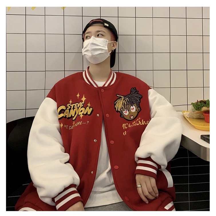 VARSITY JACKET BOMBER - ÁO KHOÁC CẬU BÉ SIÊU HOT