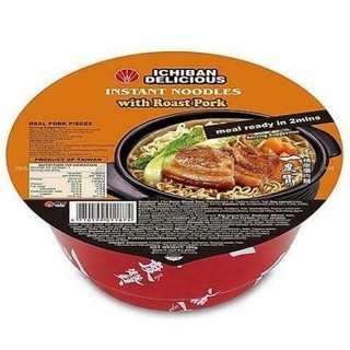 Mì tô ichiban đài loan vị thịt heo nướng 200g