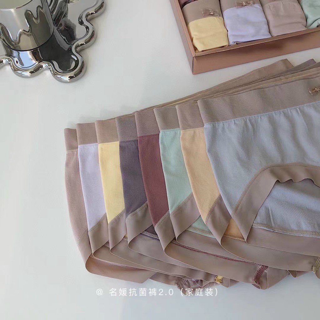 5 Cái Quần Lót Cotton Mền Mịn - Quần Lót Chính Hãng YUNA