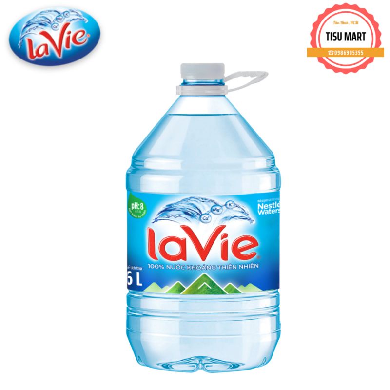 [Q.Tân Bình ] Nước khoáng Lavie 6L