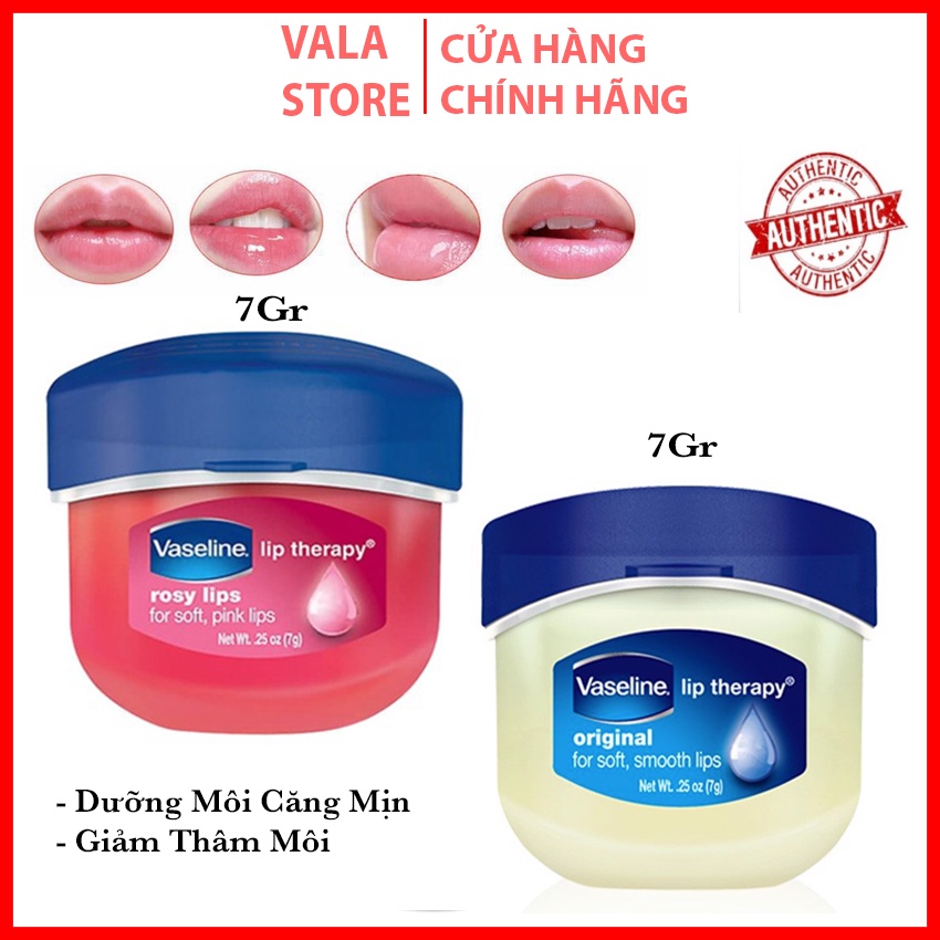 Son Dưỡng Môi Vaseline, Làm Hồng Môi, Giúp Môi Căng bóng Lip Therapy Rosy Lip (7g)