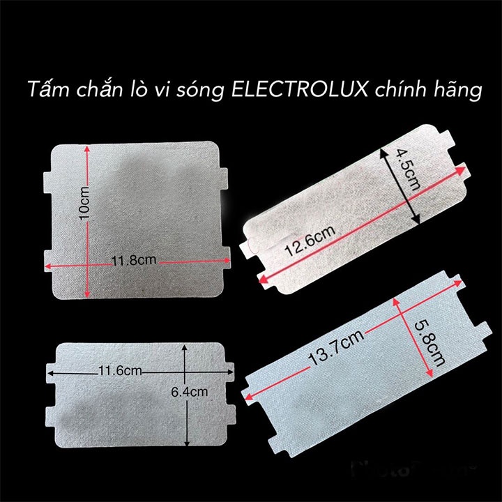 Tấm chắn sóng (amiang) lò vi sóng chính hãng (chọn mẫu)