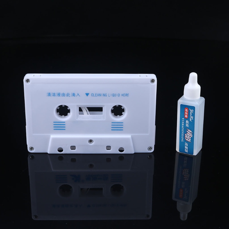 Bộ dụng cụ vệ sinh và khử từ cho máy phát băng cassette trong xe hơi chuyên dụng