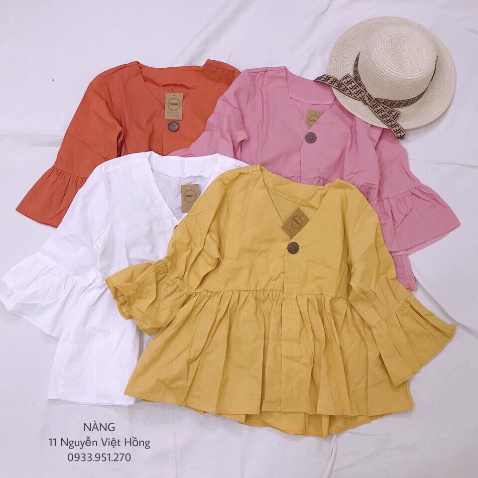 Áo kiểu Baby doll tầng siêu xinh chất đẹp