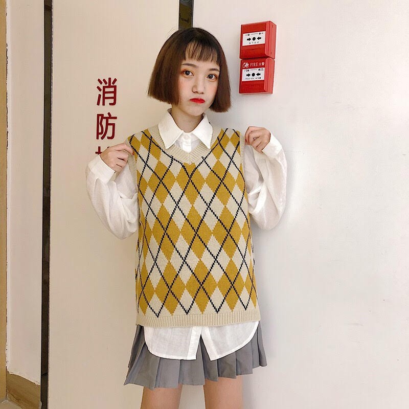 ÁO GILE ULZZANG LEN