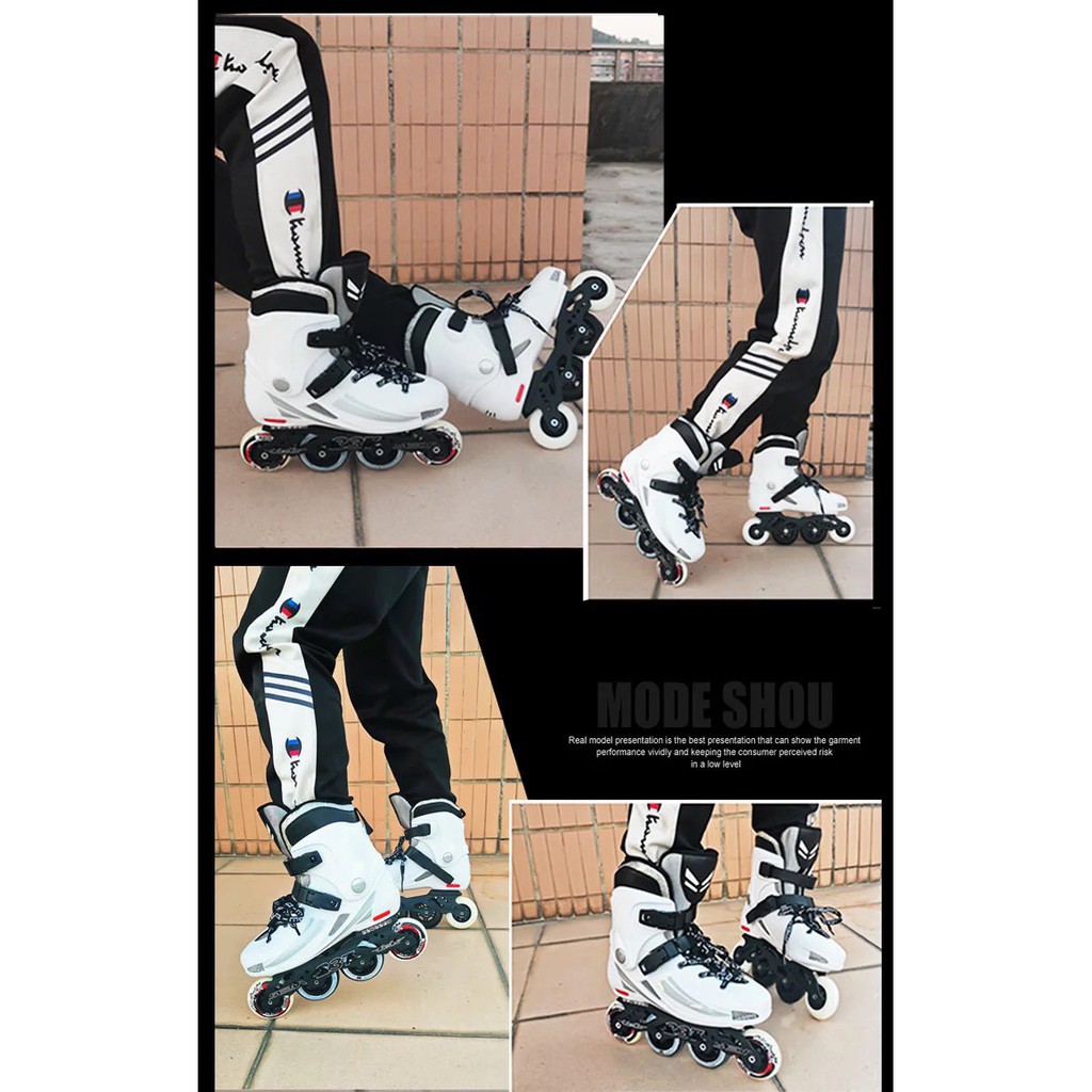 Giày patin HOVA 237 cao cấp giành cho người đi slalom chuyên nghiệp batin batanh cao cấp