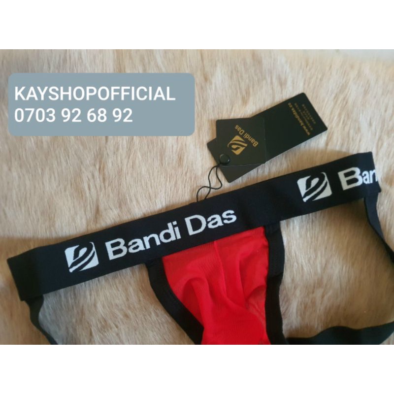 Quần lót jockstrap dây sexy nam giới BANDI lưới xuyên thấu quyến rũ nâng mông - Quần sịp nam khoe mông căng