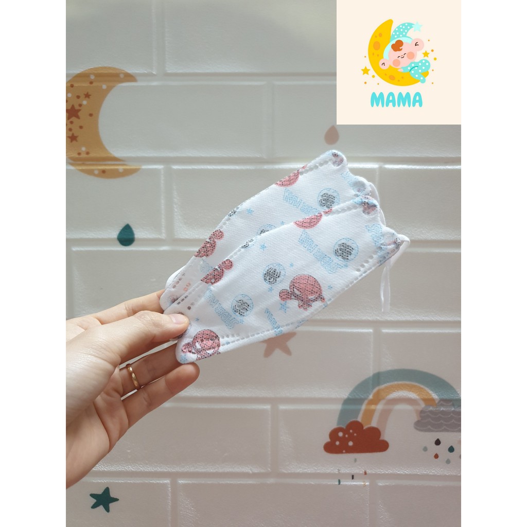 Khẩu Trang KF94 KIDS Cho Trẻ Em Từ 1 Đến 3 Tuổi Kháng Khuẩn 4 Lớp Công Nghệ Hàn Quốc