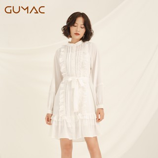 Đầm boho cổ trụ da806 gumac