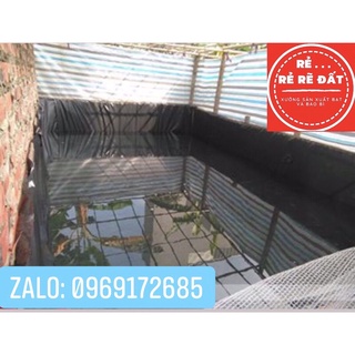 Bể Bạt đen HDPE nuôi cá tôm ốc lươn