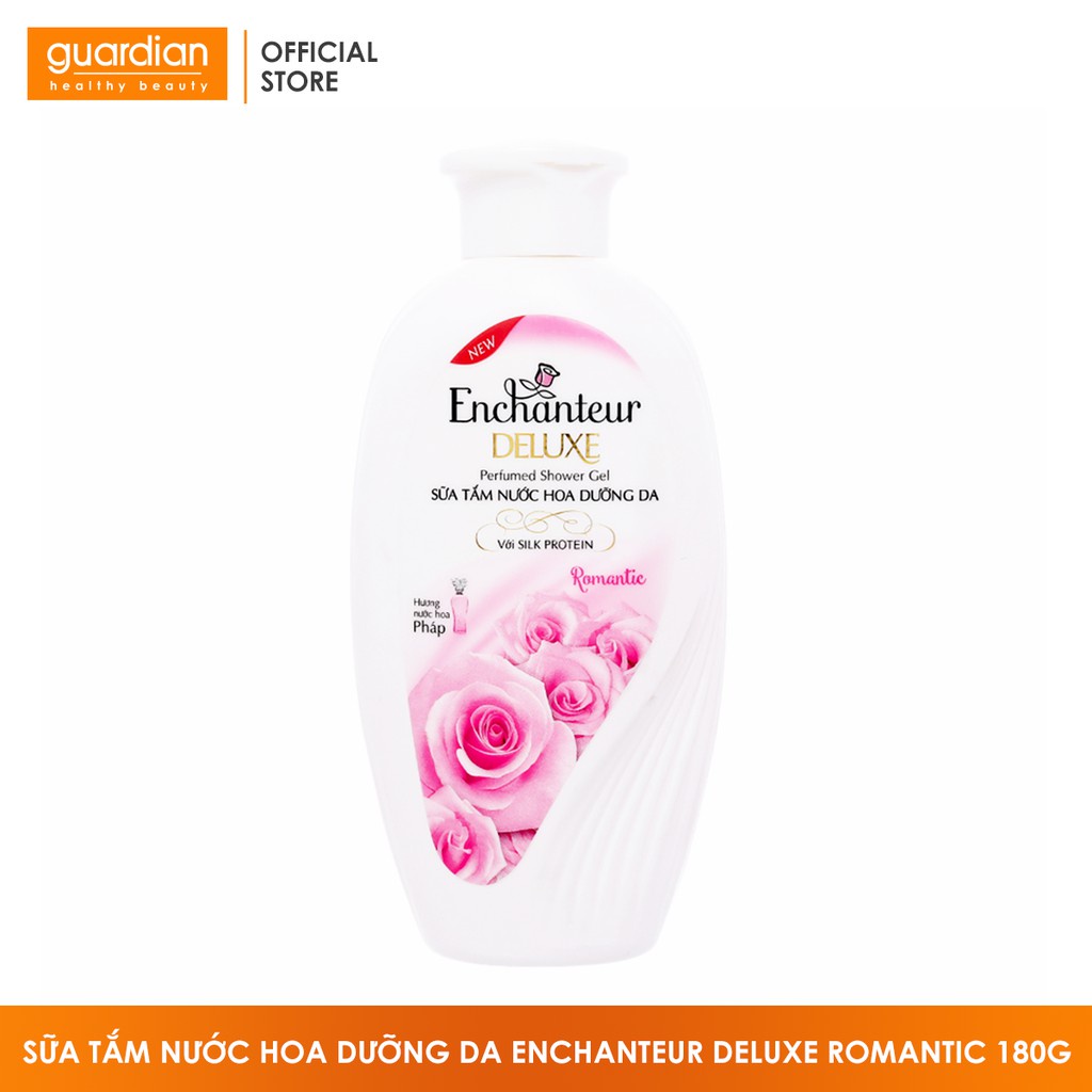 Sữa tắm nước hoa dưỡng da Enchanteur Deluxe Romantic 180g