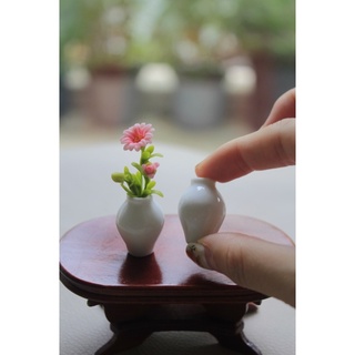 ST000 Bình hoa sứ trắng
