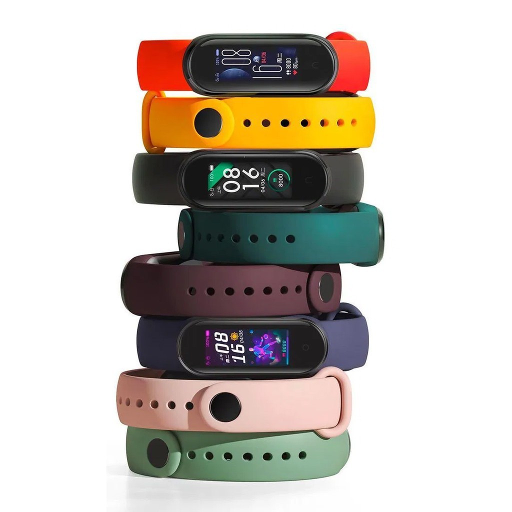 Dây Đeo Cao Su Thay Thế Cho Mi Band 6/5, Mi Band 6/5 NFC [CHUYÊN DỤNG - CHẤT LƯỢNG CAO]