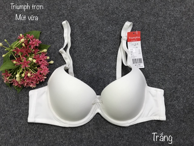 Áo ngực trơn mút vừa, có gọng K64 | BigBuy360 - bigbuy360.vn