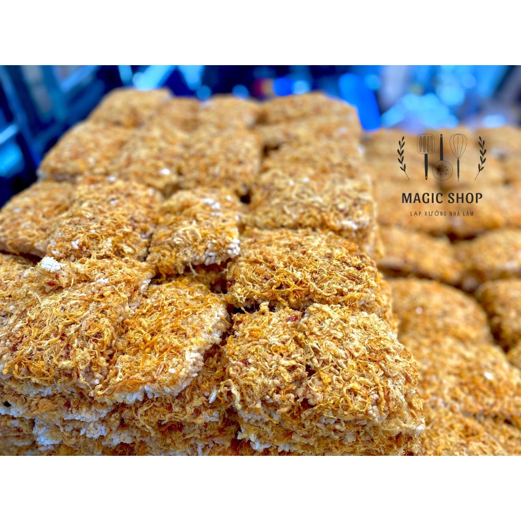 Cơm cháy siêu chà bông Magic Shop dùng làm đồ ăn vặt