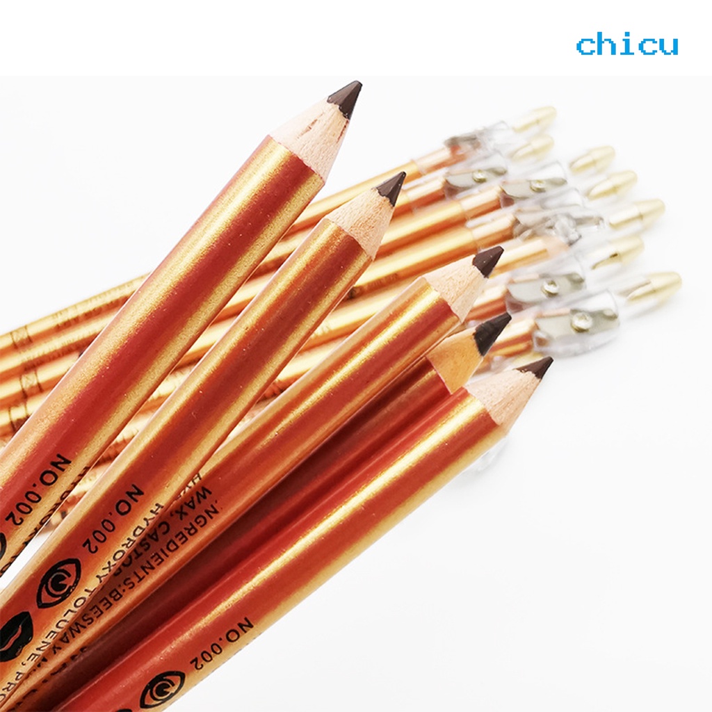 [Hàng mới về] Chì kẻ lông mày chống nước lâu trôi không nhòe có đồ chuốt tiện lợi dễ sử dụng