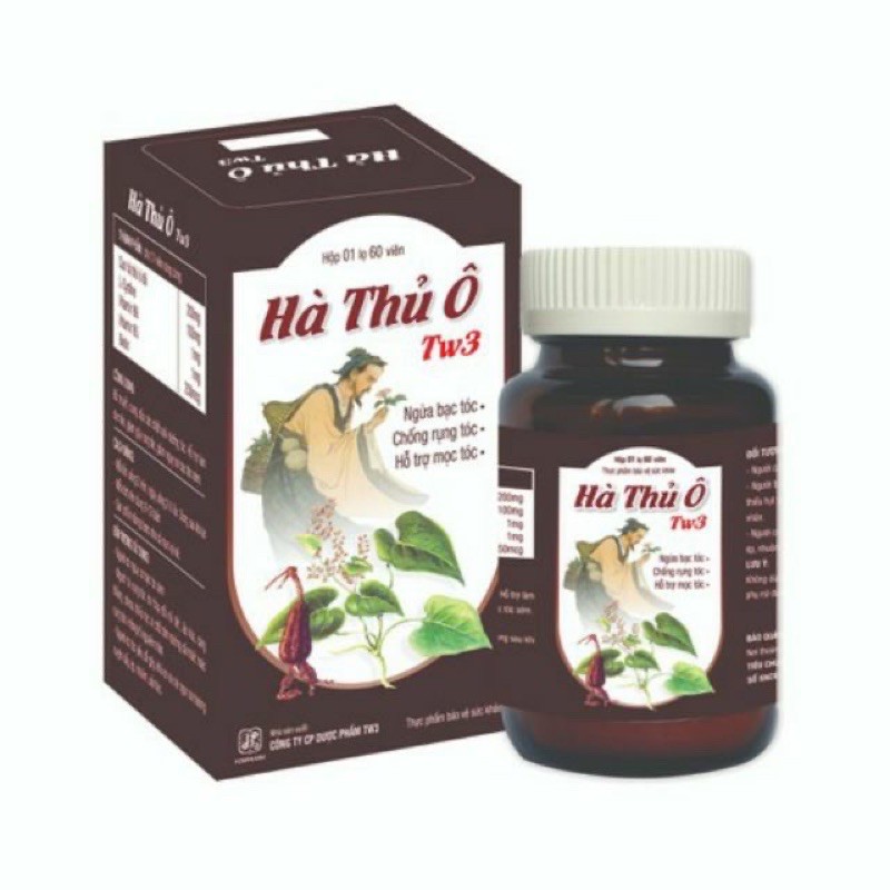 Hà Thủ Ô Tw3- giảm tóc bạc, giảm dụng tóc