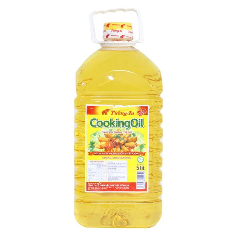 Dầu ăn Tường An 9kg  và 5lit