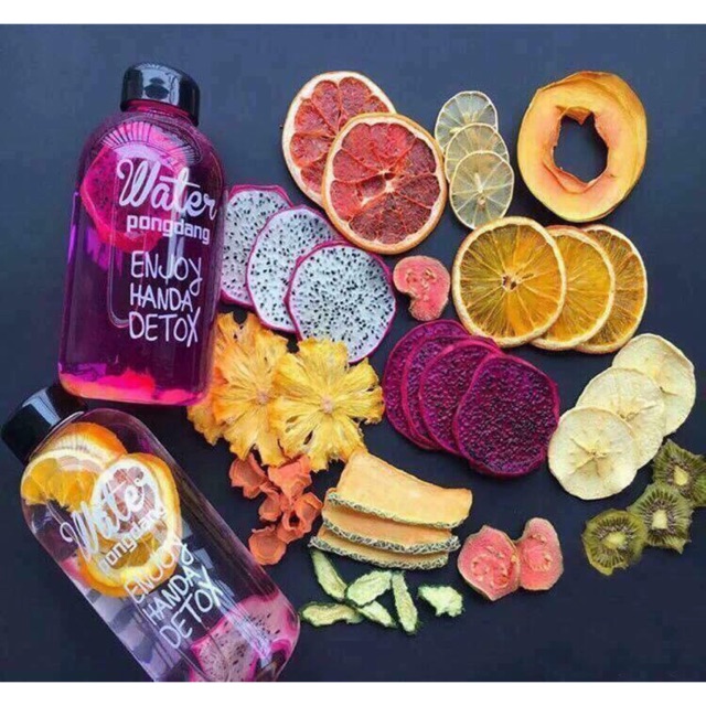 Bộ VIP set Detox trái cây sấy ( 30 gói + bình )