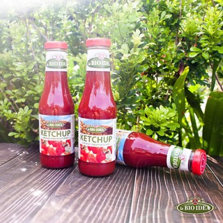Sốt tương cà ketchup hữu cơ Bio Idea 480g