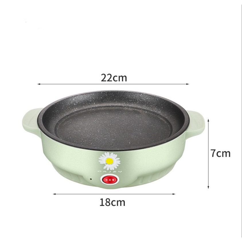 Bếp nướng điện hàn quốc hình tròn không khói 22cm - Nhà Mỵ Shop