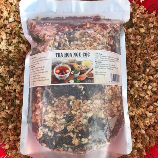 1kg Trà Hoa Ngũ Cốc thảo mộc thanh nhiệt cơ thể, trà giảm cân lợi sữa