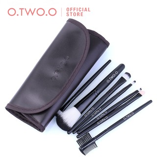 Bộ 7 Cọ Trang Điểm O.TWO.O Lông Mềm 3 Màu Thời Trang 35g