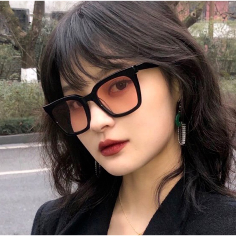 (KIQI-FASHION) COD Kính Mát Mắt Mèo Chống Tia UV400 Thời Trang Cho Nữ