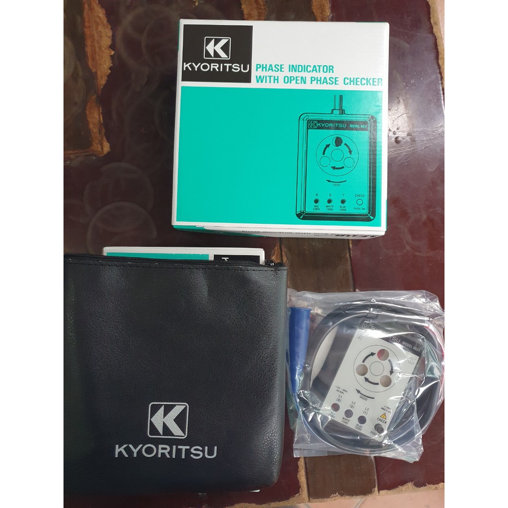 Đồng hồ chỉ thị pha Kyoritsu 8031 - Hàng chính hãng, bảo hành 12 tháng