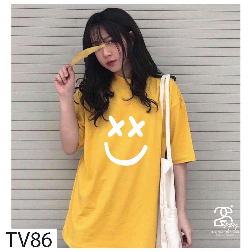 Áo Phông Rộng Nam Tay Lỡ 2sClothing Áo Thun Nam Cổ Tròn Basic Streetwear Nelly Cotton Oversize Giá Rẻ In Drew TV86 | BigBuy360 - bigbuy360.vn
