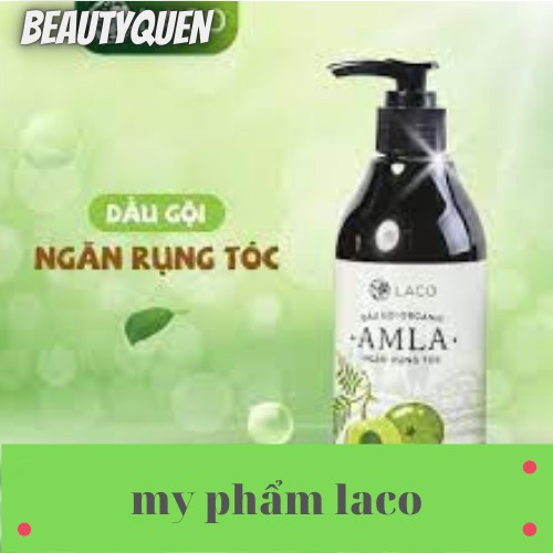 Dầu Gội Organic Amla - Laco - Trị rụng tóc - Cam kết chính hãng