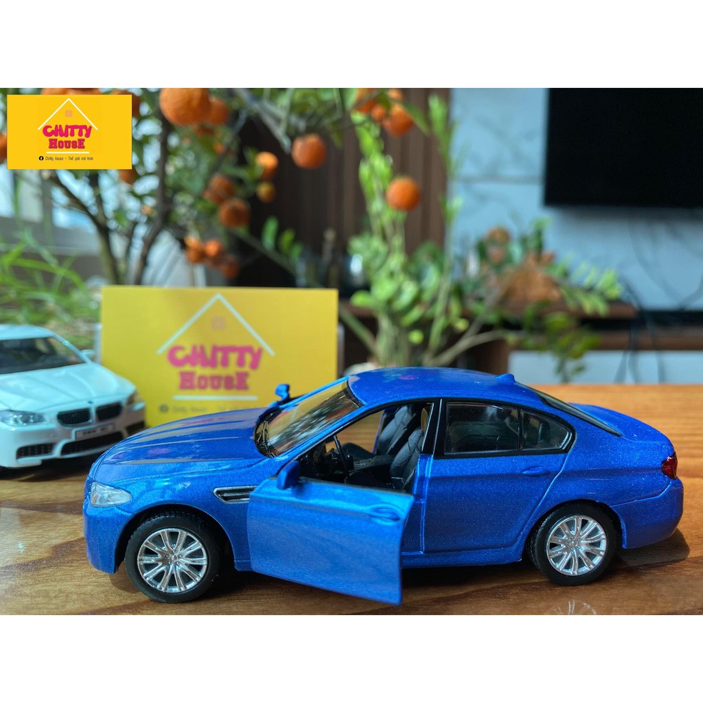 [Chitty] Mô Hình Xe BMW M5 tỷ lệ 1:36 kim loại, mở 2 cửa, dùng trang trí, đồ chơi