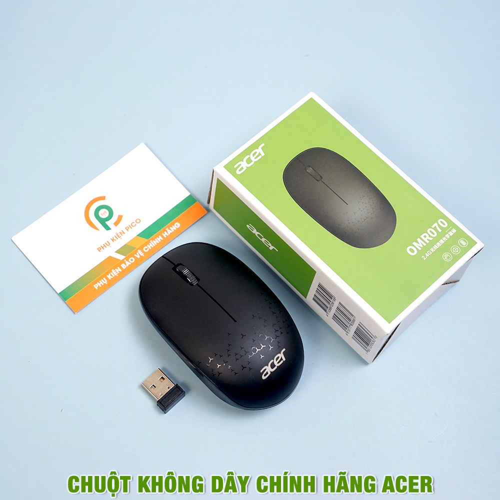 Chuột không dây Laptop Acer chính hãng cao cấp - Chuột không dây Wireless văn phòng chính hãng Acer